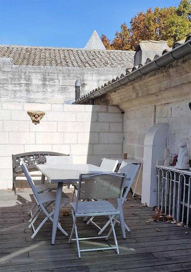 Magnifique Duplex Vue Palais Des Papes Pres De Pont D'Avignon Apartment Exterior photo